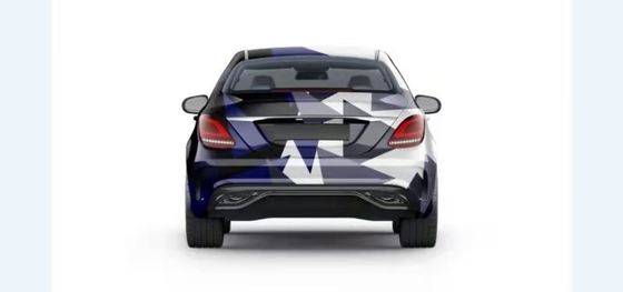 Triangle Liberty PVC Digital Color Changing Car Wrap Vinyl Roll 160g Liner