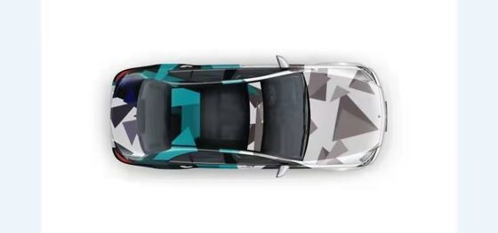 Triangle Liberty PVC Digital Color Changing Car Wrap Vinyl Roll 160g Liner