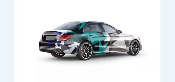 Triangle Liberty PVC Digital Color Changing Car Wrap Vinyl Roll 160g Liner